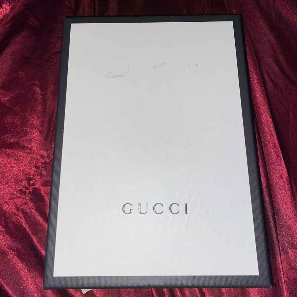 Authentic Gucci high top GG sneakers